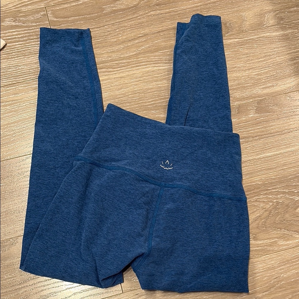 Beyond Yoga Blue Leggings High-Rise Athletic Wear